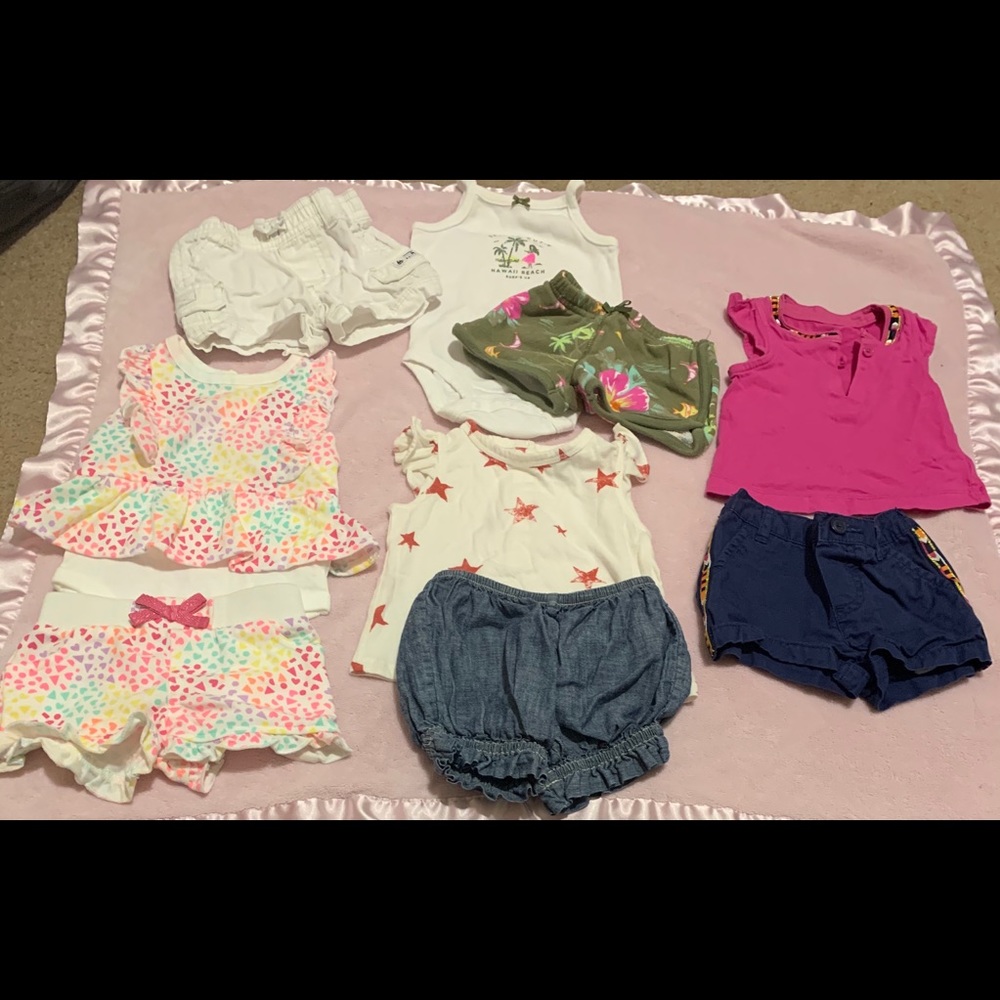 3 / 0-3 Month Girls warm weather Bundle